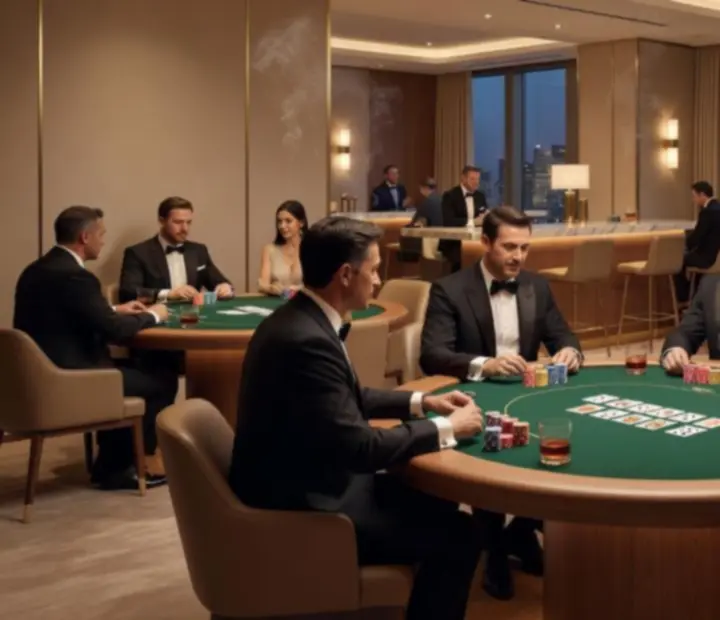 Luxurious poker tournament at SuitedUpGrill's cinematic lounge in Australia