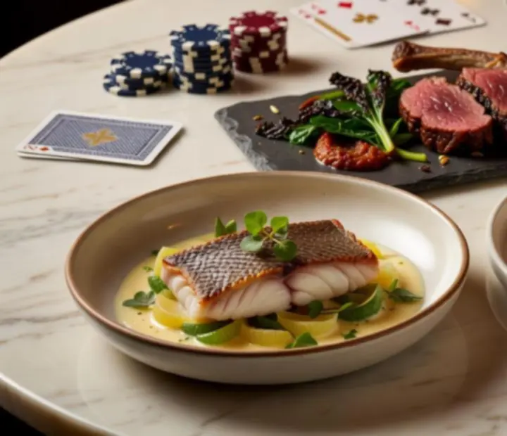 Signature contemporary Australian dishes and wine at SuitedUpGrill